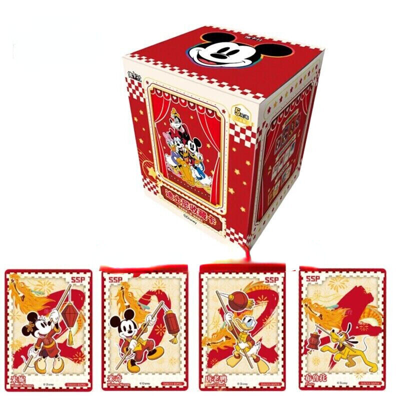 Card Fun Disney Mickey Mouse Platinum Version NO.2 Anime Card 1 Box 20 Pack New