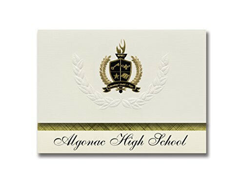 Signature Announcements Algonac High School (Clay, MI) Graduation Announcements,