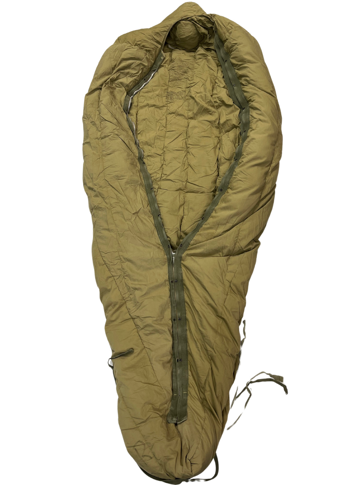 Vintage M-1949 Feather Filled Arctic Sleeping Bag Regular Size *mocinc.1982*
