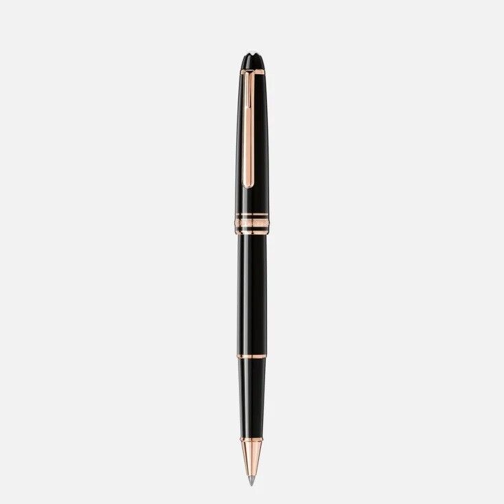 New Montblanc Meisterstuck  Classique Gold Trim Rollerball Pen Luxury Gift
