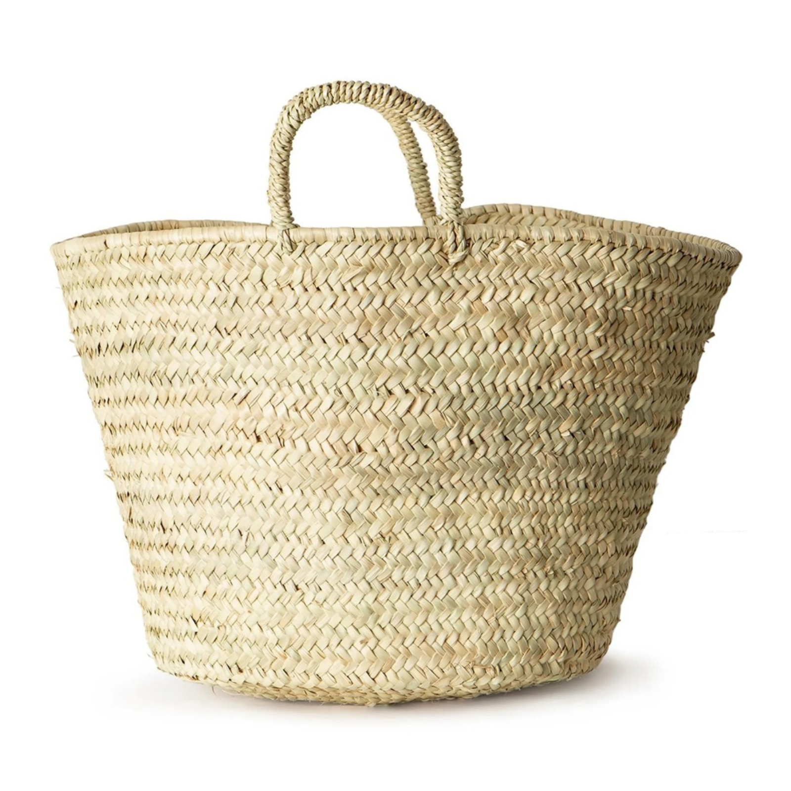 Handwoven Wall Basket Tall Large French Basket,Straw Tote Bag ,Straw Summer Bag
