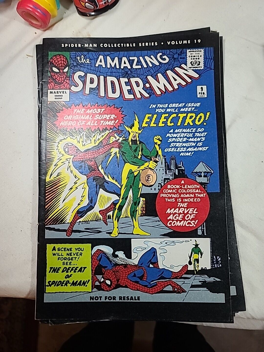 The Amazing Spider-Man #9 1st Electro Spiderman Collectible Series