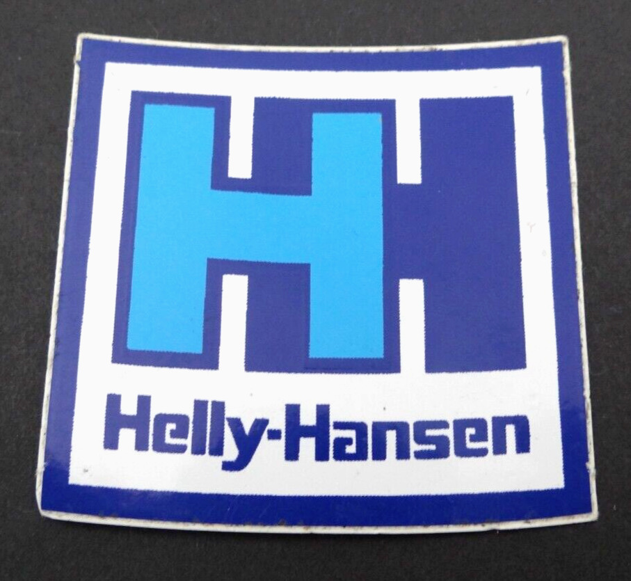 Promotional Stickers Hh Helly Hansen Norway Logo Wear Trekking Sailing Ski 90er