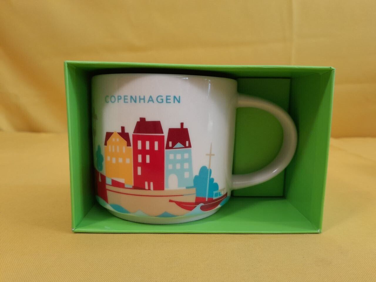 2016 Starbucks You Are Here Series Copenhagen Denmark 14oz Mug Brand NEW - S3