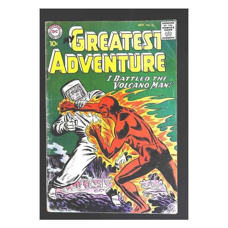My Greatest Adventure (1955 series) #36 in Very Good condition. DC comics [w|
