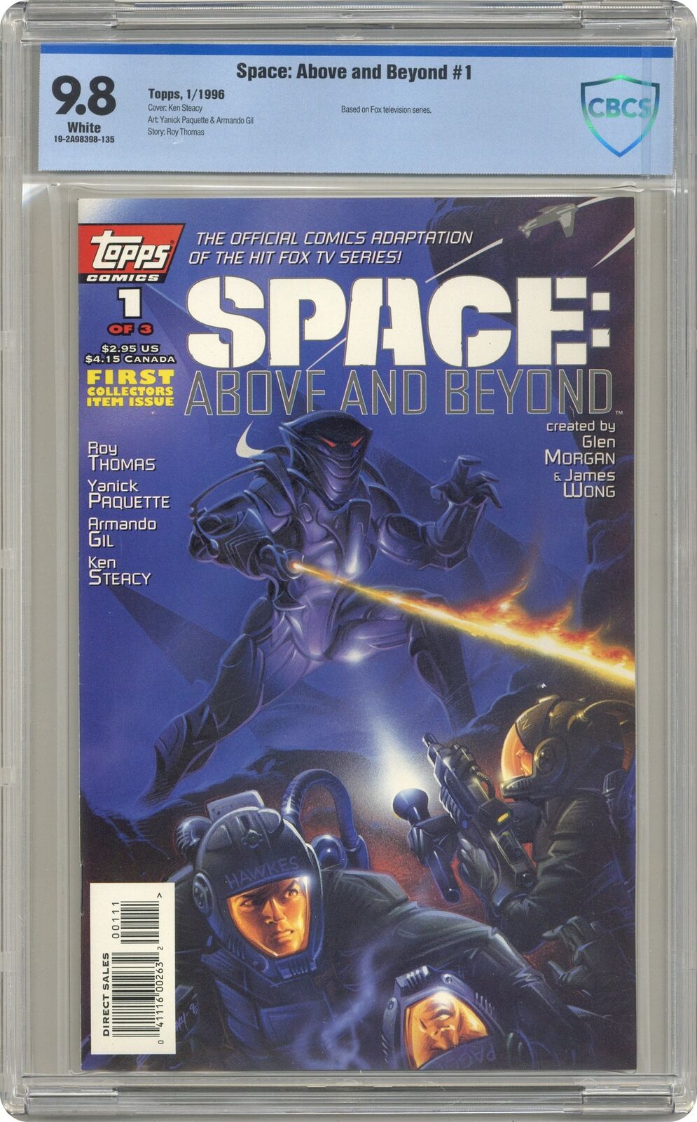 Space Above and Beyond #1 CBCS 9.8 1996 19-2A98398-135