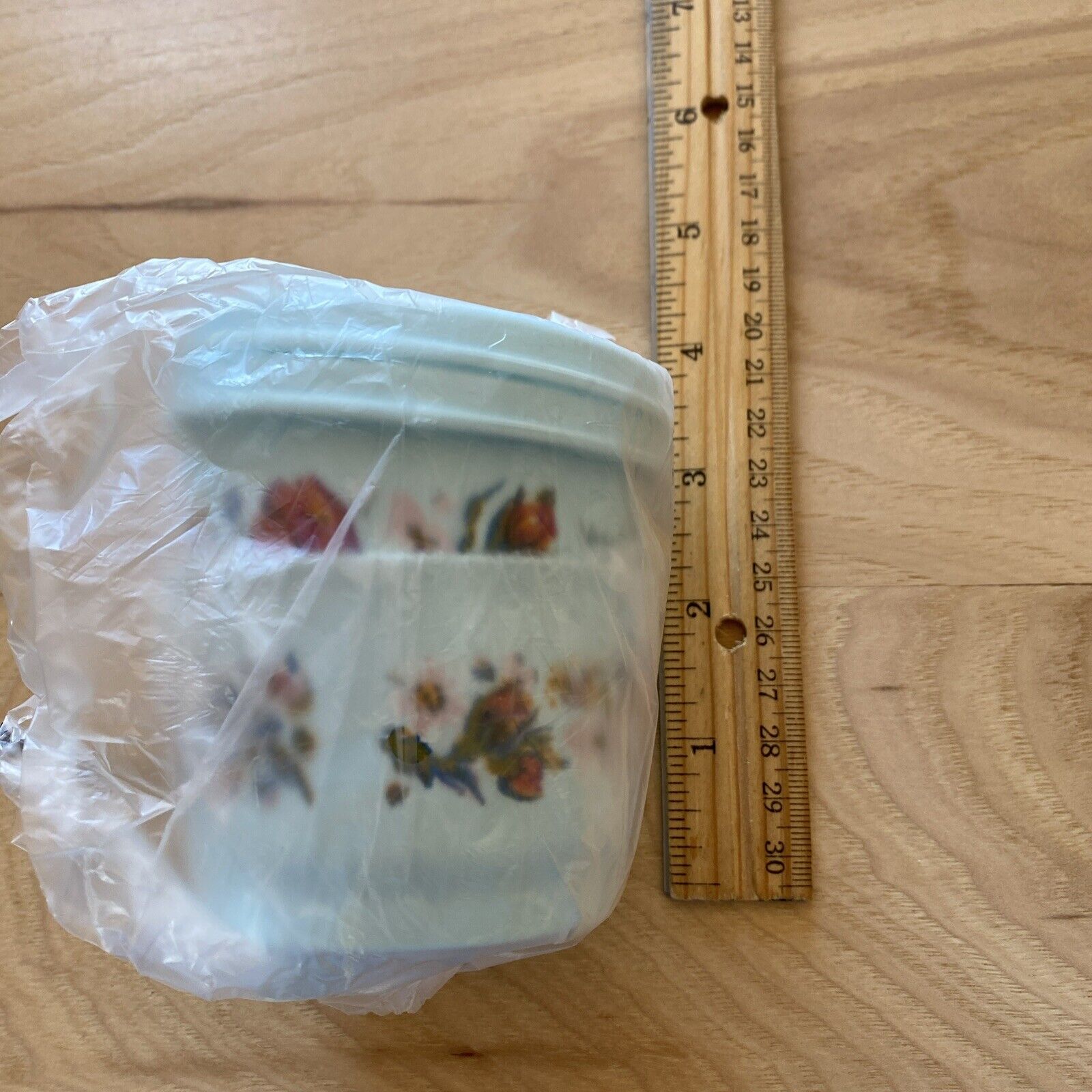Tupperware Vera Bradley Floral Blue  2pc Snack Set New In package RARE BPA FREE