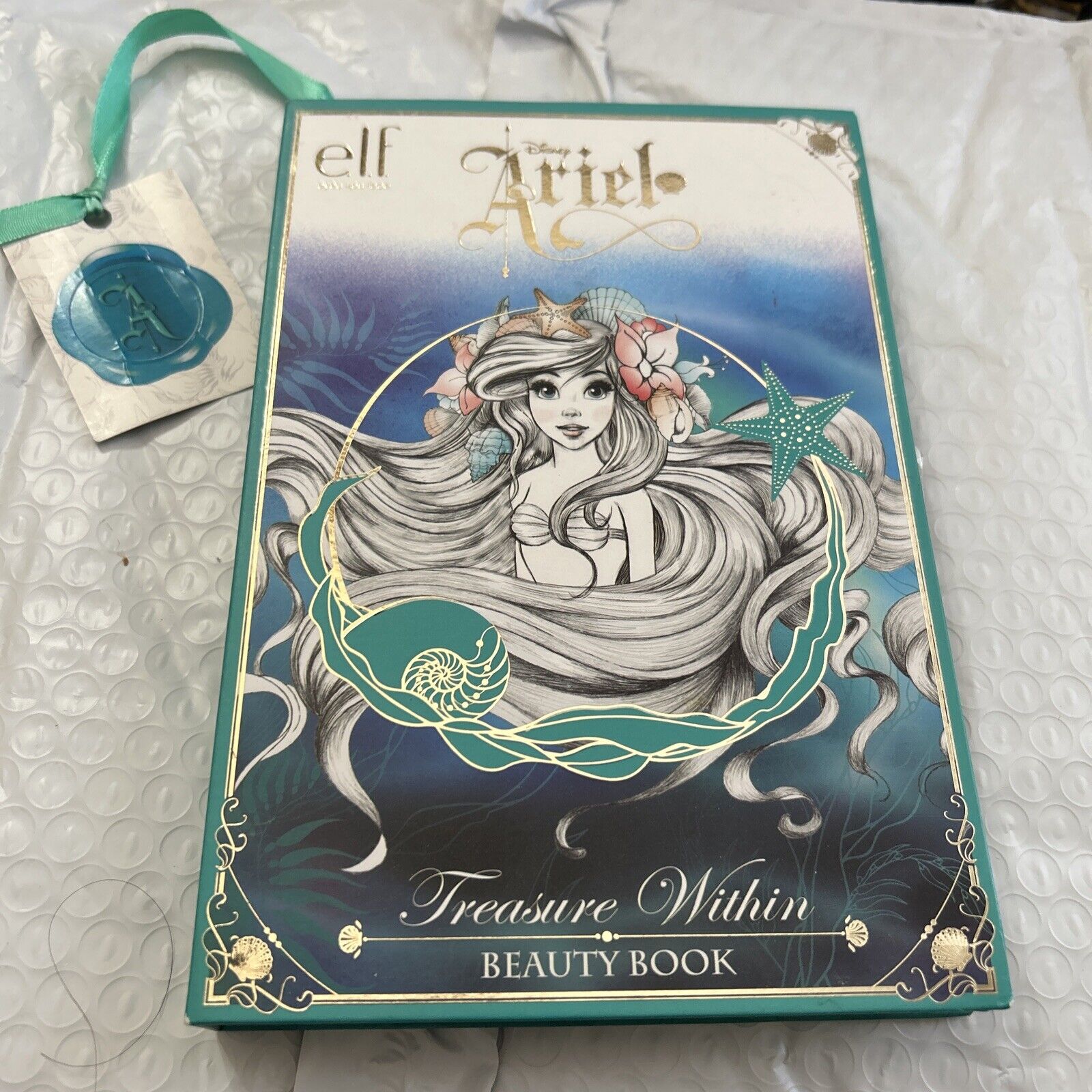 E.L.F. ELF Disney Ariel Treasure Within Beauty Book palette New limited edition