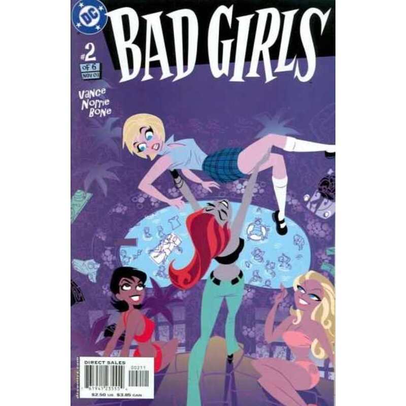 Bad Girls #2 in Near Mint condition. DC comics [q%