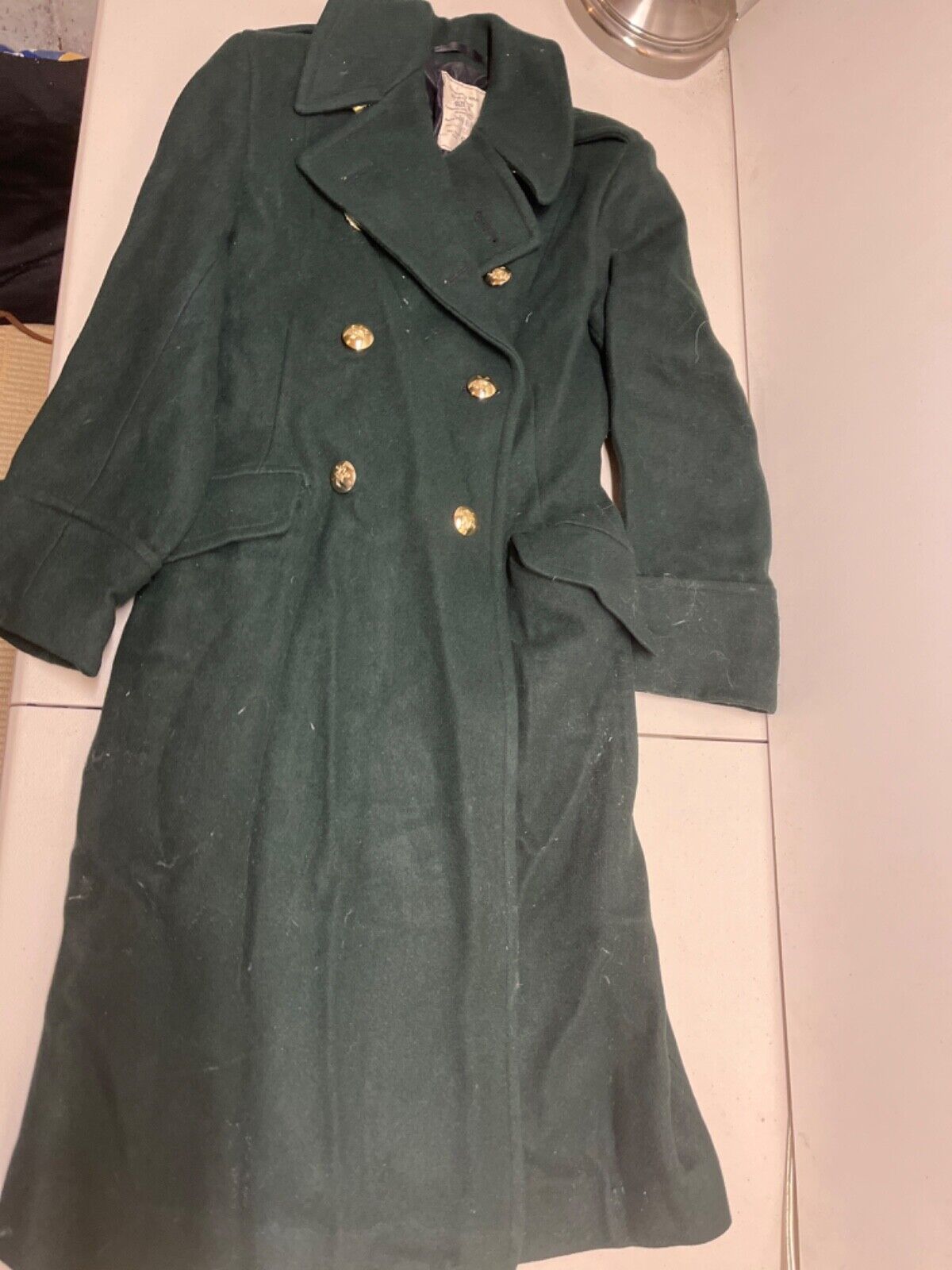 Women\'s Royal Army Corps Wool Coat  Size 6