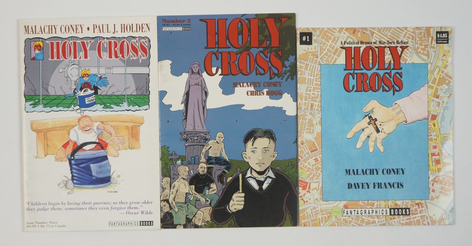 Holy Cross #1-3 complete series - a Political Drama of War-Torn Belfast - set
