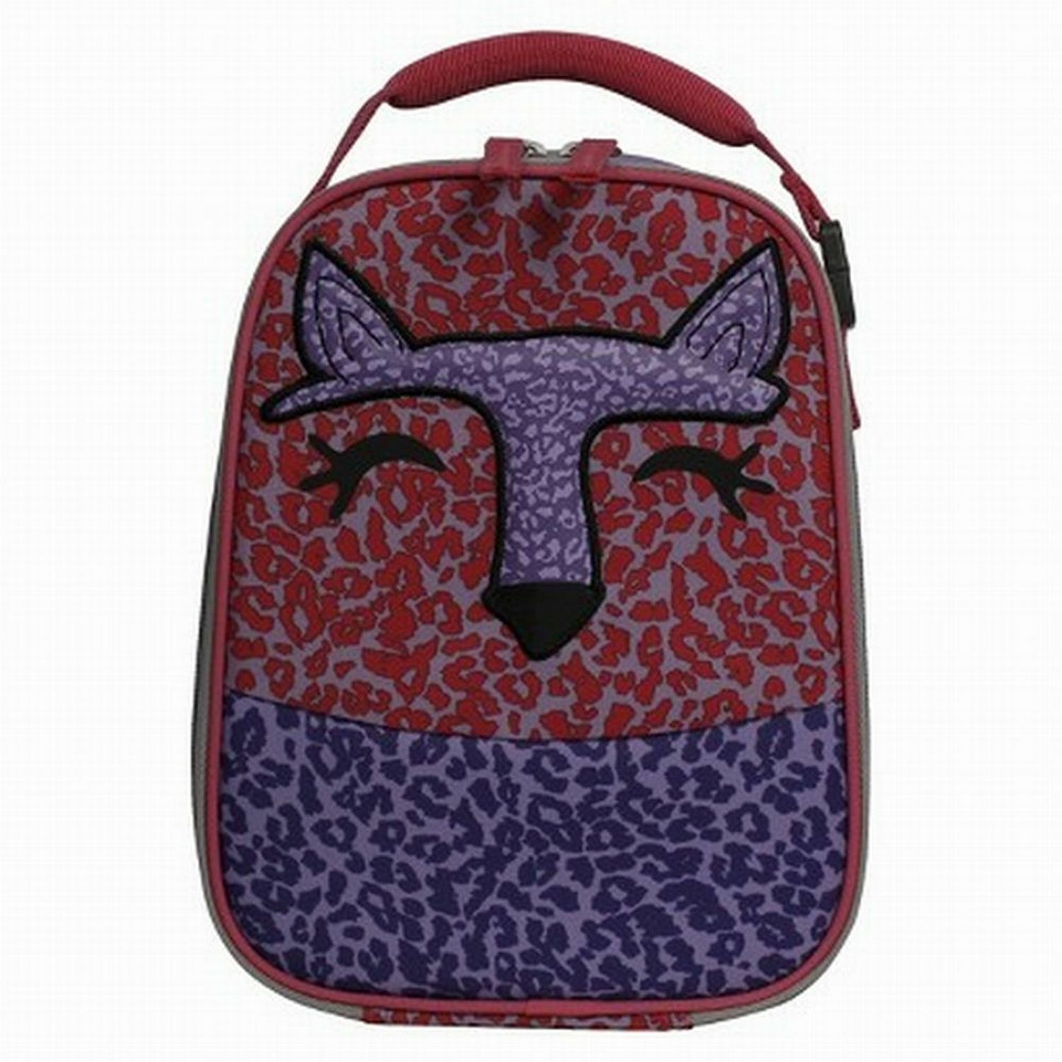 Pink & Purple Cheetah Lunch Box Insulated Lunch Bag Lunchbox