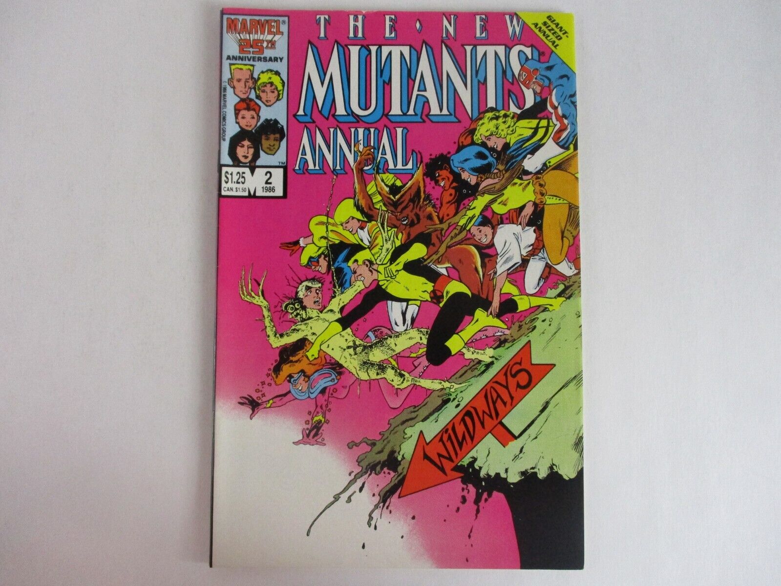 Marvel Comics THE NEW MUTANTS ANNUAL #2 1986 LOOKS GREAT