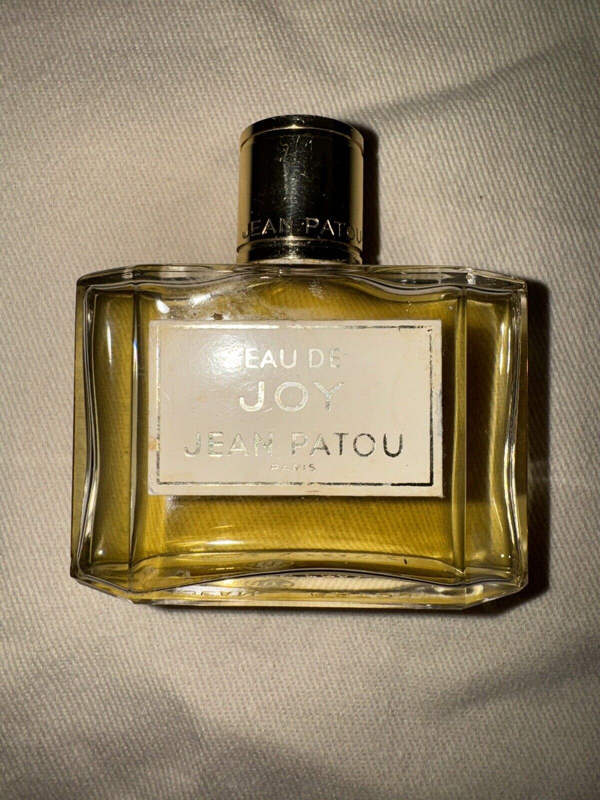 Vintage Jean Patou Eau De Joy Splash Perfume France 50% Volume