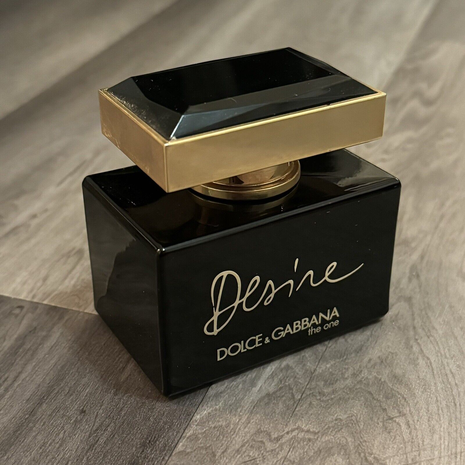 Dolce & Gabbana D&G The One Desire EDP Eau De Parfum Intense 1.6 OZ 50 ML Used