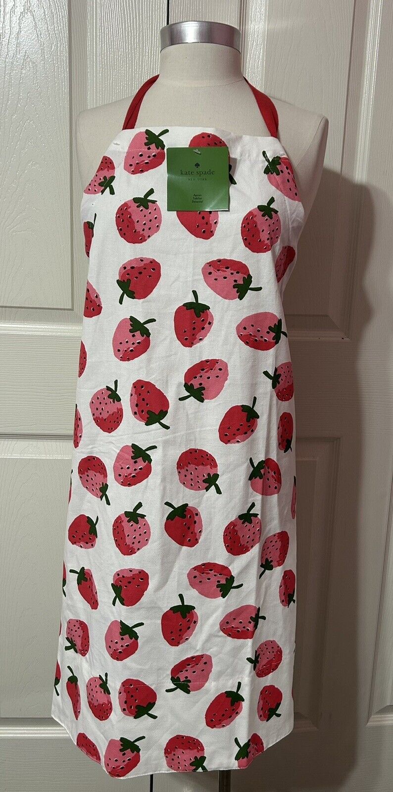 Kate Spade New York Diner Apron - For Good Measure - Strawberry Print - 33\