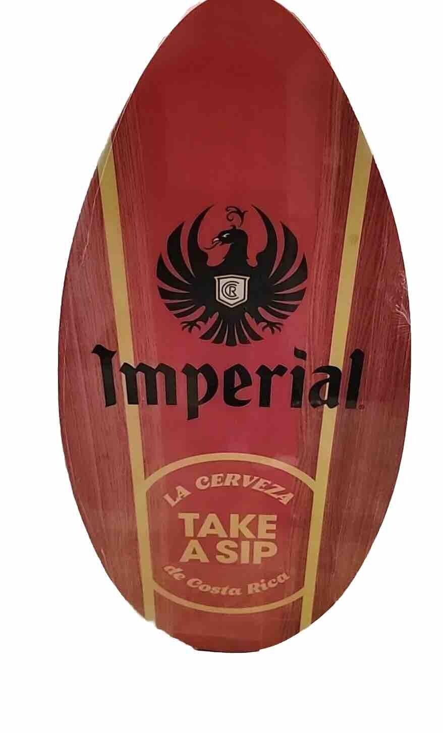 Imperial Beer Costa Rica Brewery Skimboard Surfing Sign Beach Bar New