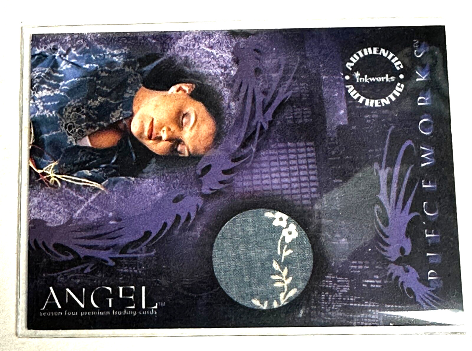 2003 Angel Season 4 Costume Card Featuring Material Worn by Charisma Carpenter
