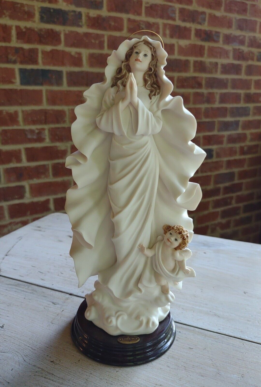 Vintage GIUSEPPE ARMANI Figurine HEAVENLY MOTHER 1402F Religious Collection