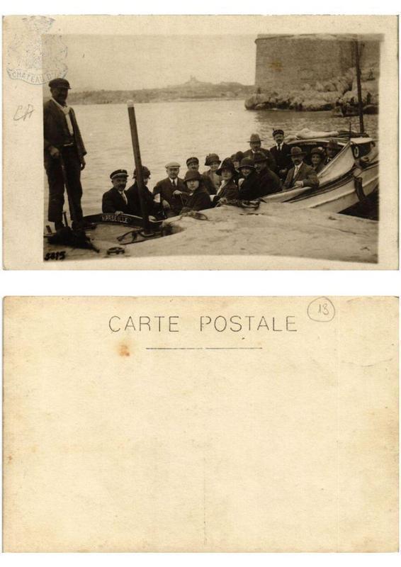 CPA MARSEILLE Chateau d\'IF photo card (509257)