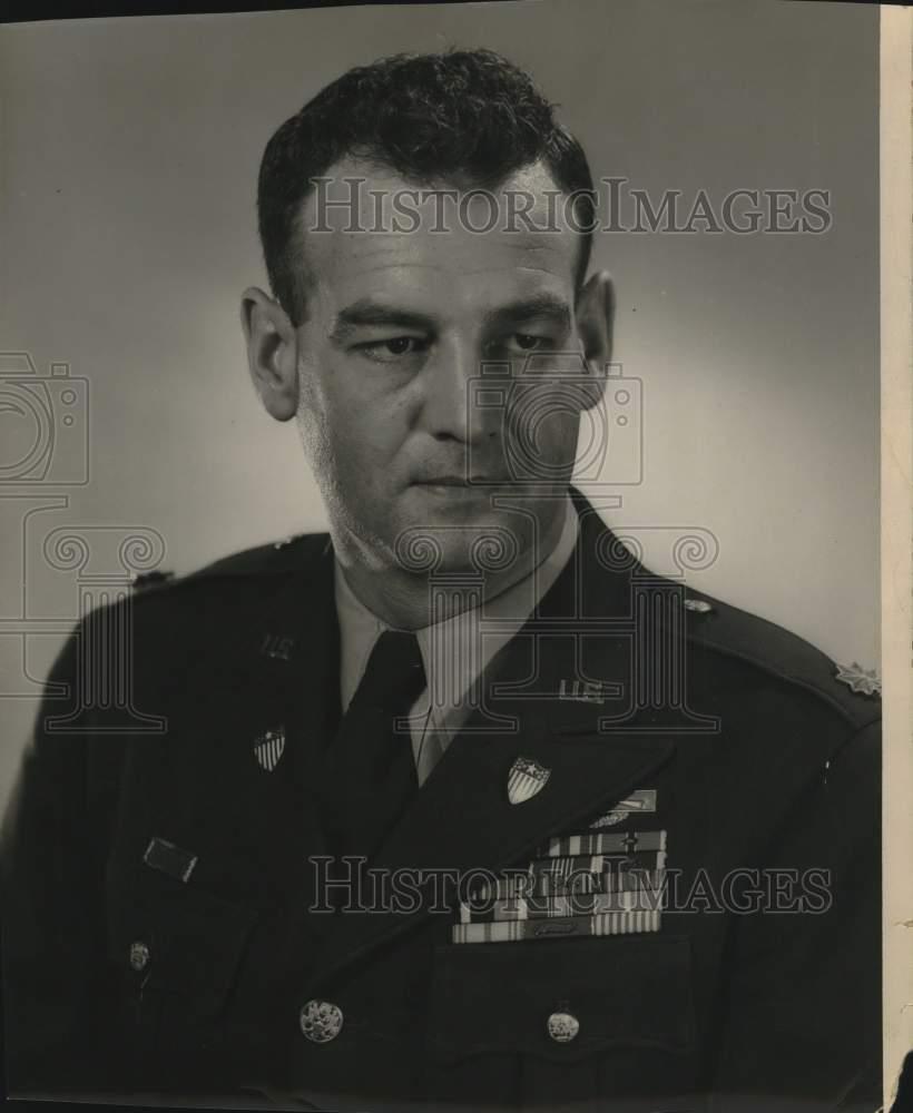 1955 Press Photo F. Don Miller- Fourth United States Army - sam02419