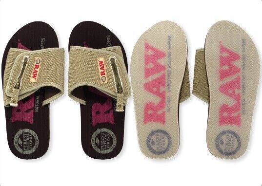 NEW RAW Rolling Papers SLIP ON Sandals LADIES/WOMENS SIZE 10 US 