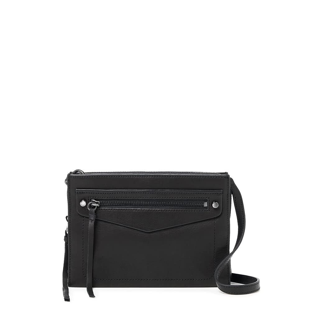 New with Tag Botkier Essex Woman\'s Leather Cross Body Black Color MSRP: $198.00