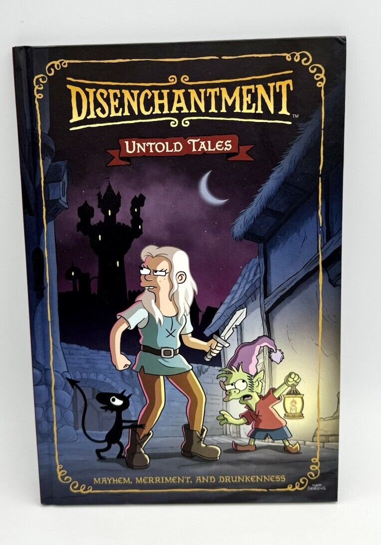 Disenchantment : Untold Tales by Matt Groening RARE Bapper Books HC 2019 UNREAD