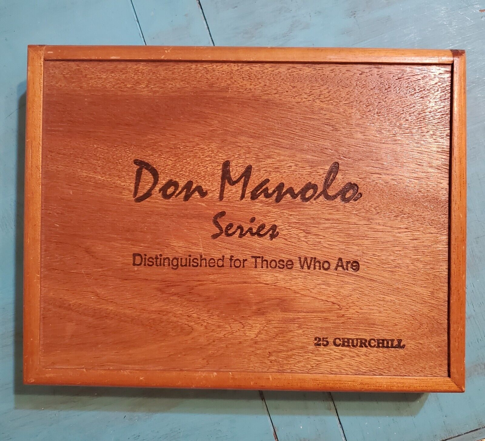 Wooden Cigar Box Don Manolo Series