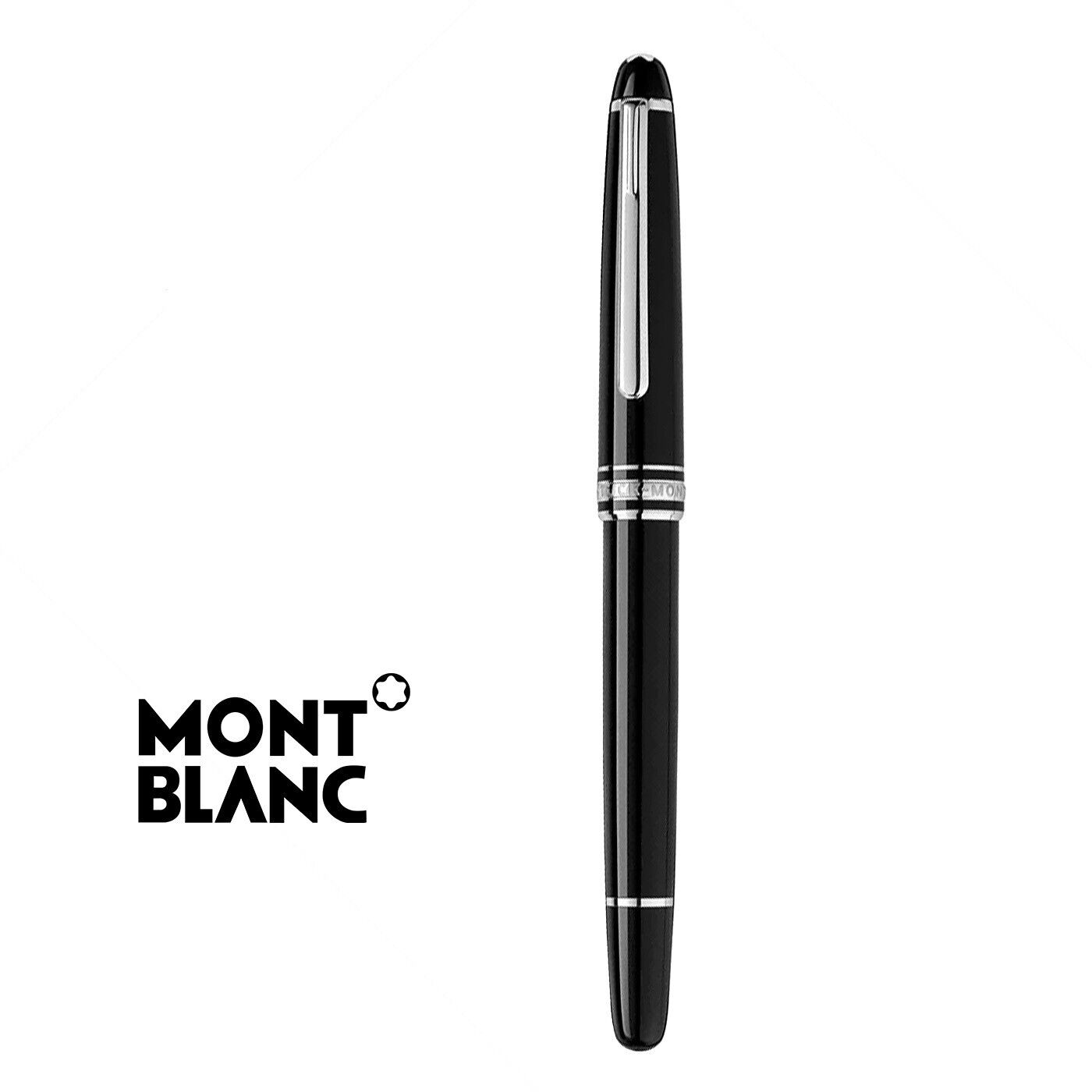 New Montblanc Meisterstuck Platinum Classique  Rollerball Pen Black Friday Sale