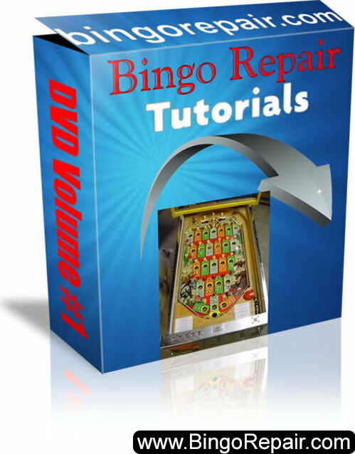 Bally Bingo Pinball Machine Repair Course - 11 Videos - 5 Hours of Instruction