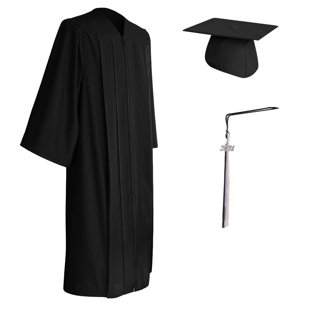 2024 Graduation Cap and Gown with Tassel by SIGNATURE Matte
