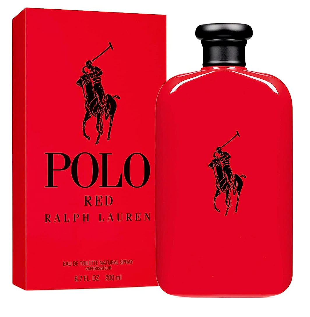 Polo Red 6.7 oz by Ralph Lauren Eau De Toilette Men's Cologne NEW AND SEALED