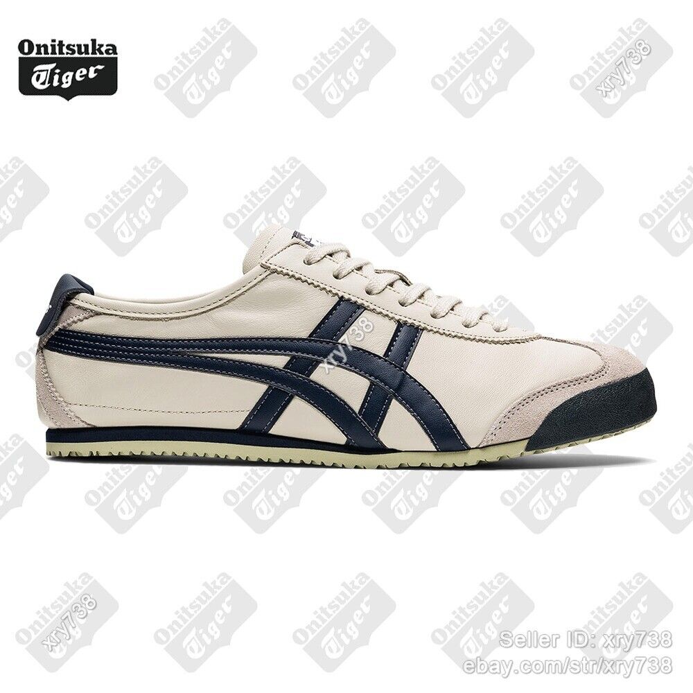 NEW Onitsuka Tiger Mexico 66 Sneakers 1183C102-200 Classic Design Birch/Peacoat