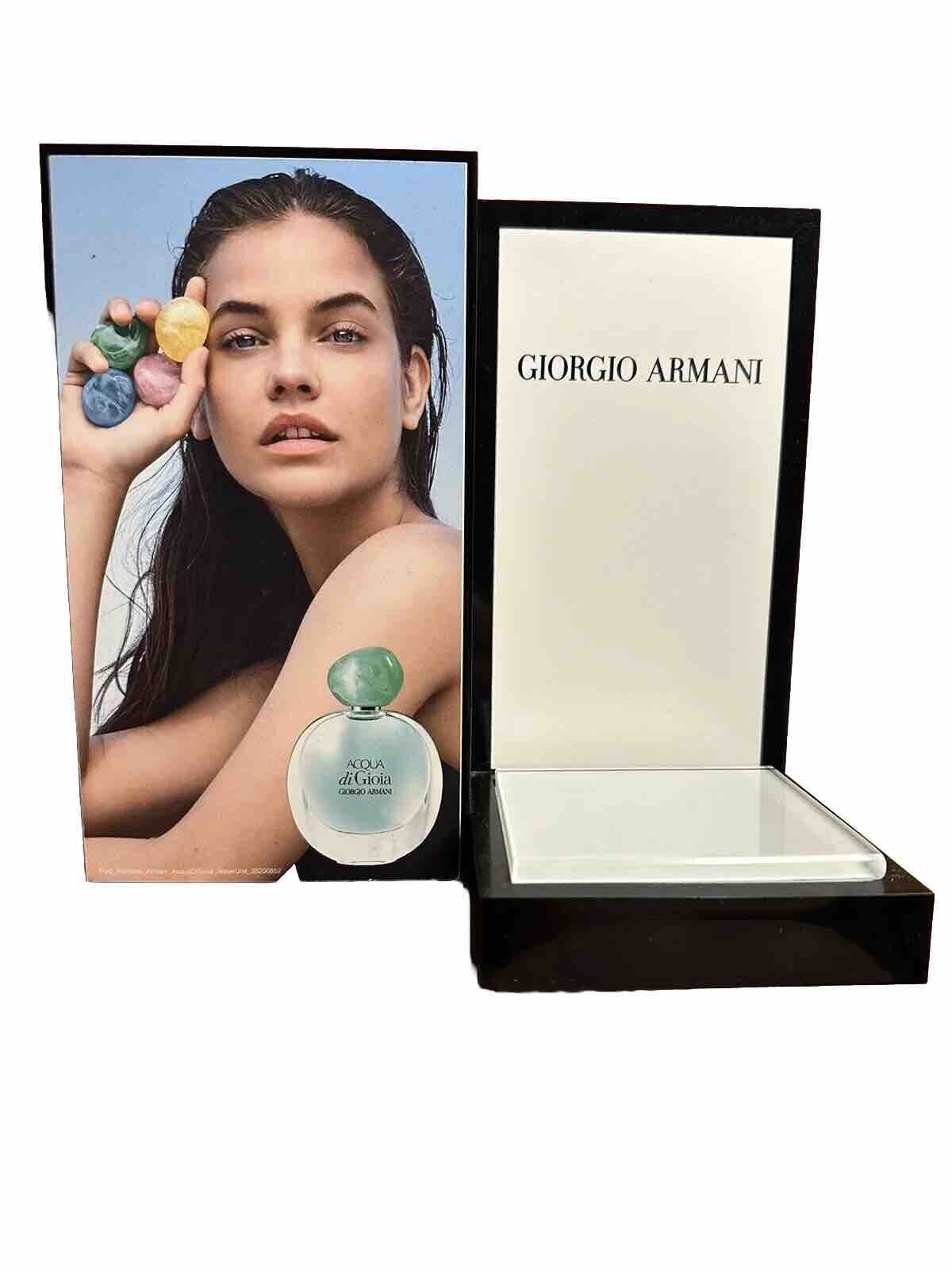 Giorgio Armani Acqua Di Gio Display Perfect For Closet Or Vanity Authentic