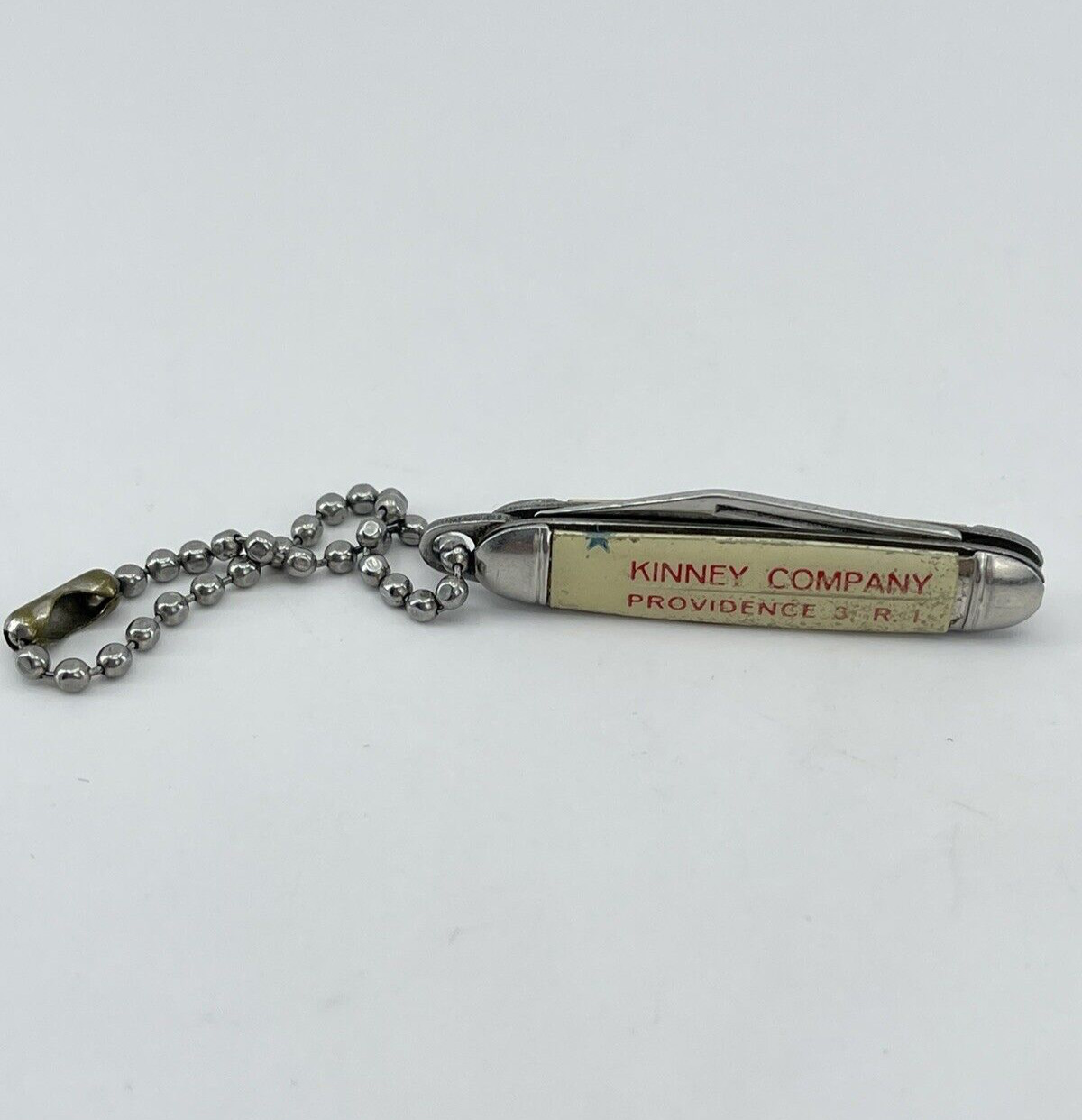 Vintage Kinney Company advertising jewelry knife Providence 3 R.I. P 2281782