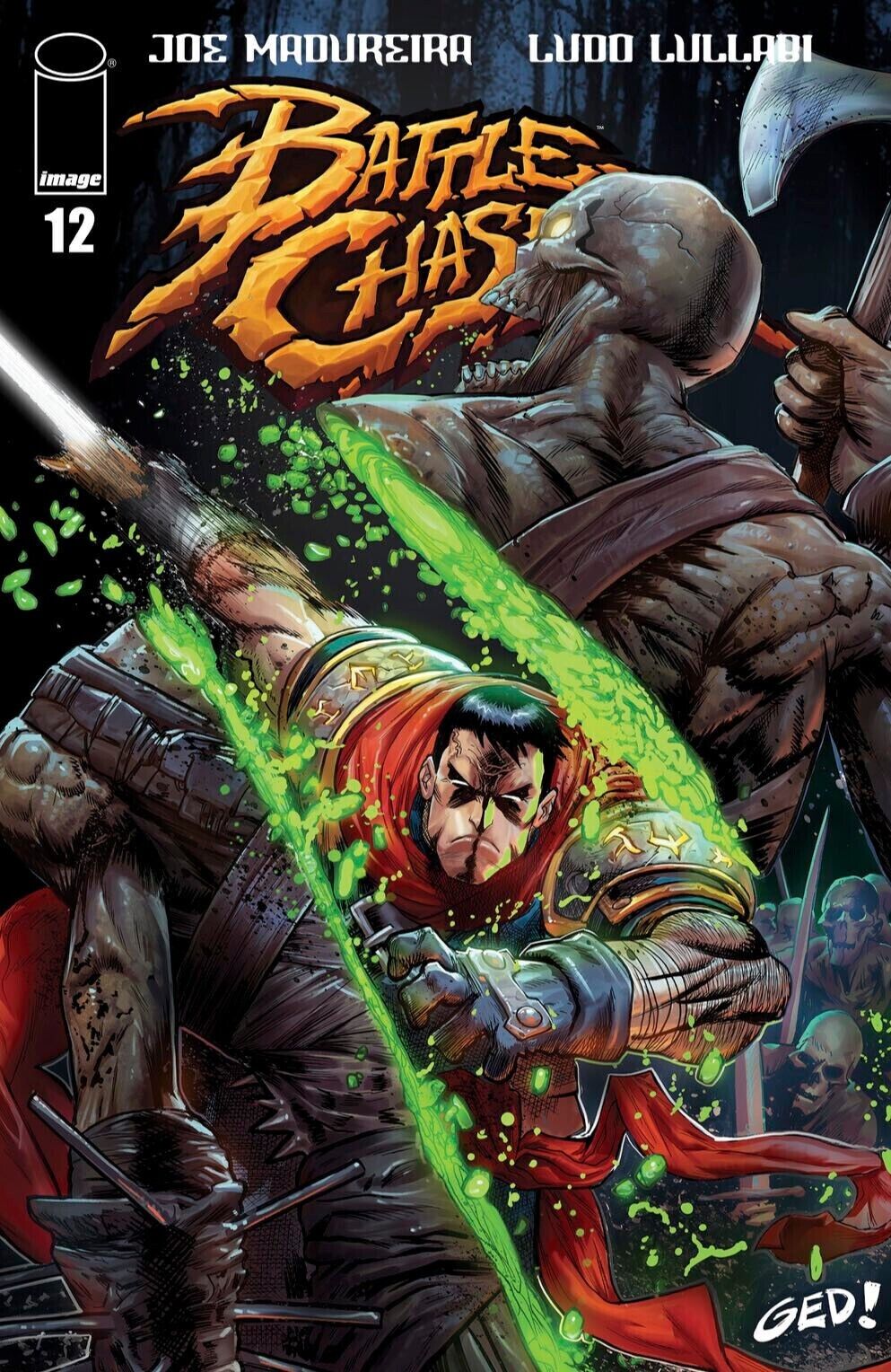 Battle Chasers #12 Juan Gedeon Exclusive Variant - Limited to 500