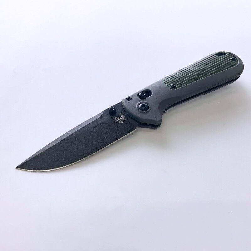 *New Classic Grivoy Gray | Green Benchmade CPM-D2 Knife*