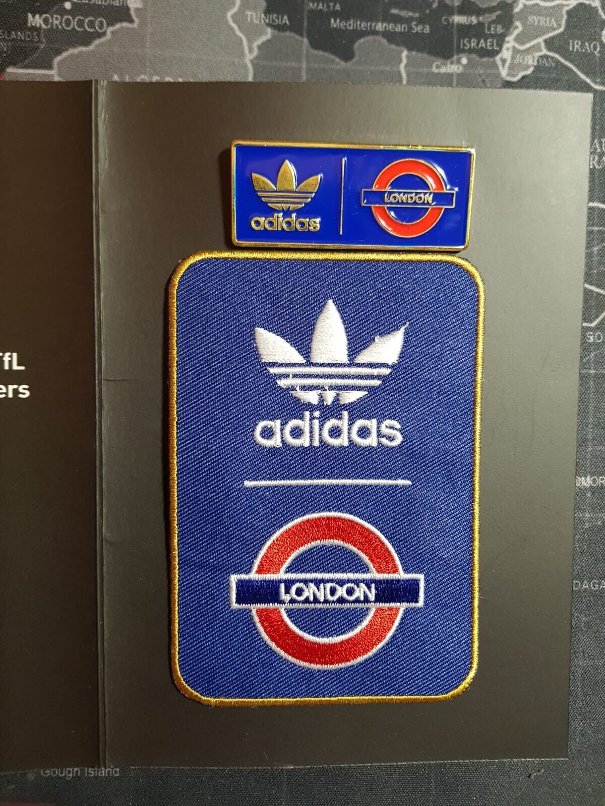 Adidas TfL London Collectible Badge, Patch and Oyster Card holder
