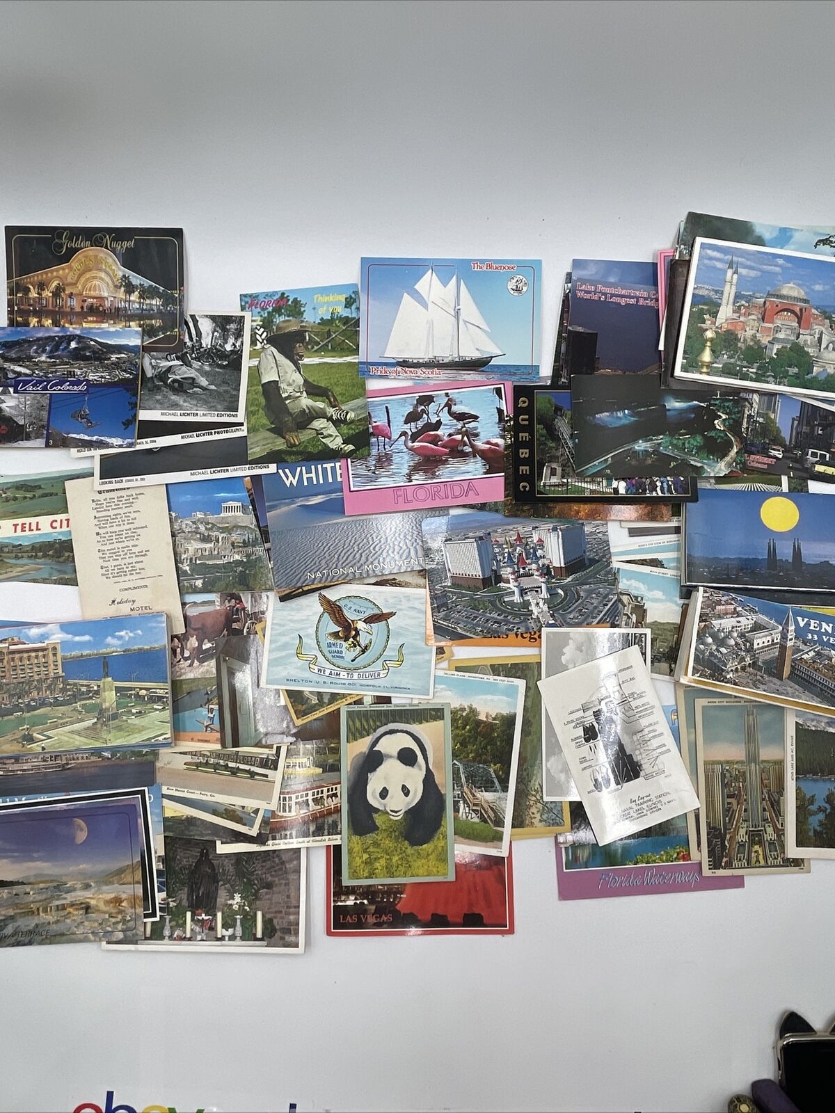 Huge Lot of Vintage Postcards Mostly Unused 1940’s - 1990’s Global Worldwide 200
