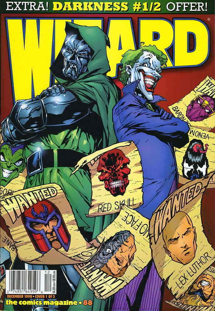 Wizard: The Comics Magazine #88A FN; Wizard | Joker Doctor Doom - we combine shi