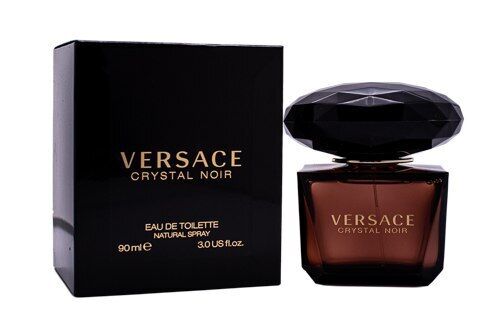 Versace Crystal Noir Eau De Toilette Spray Fragrance For Women 90ml NEW Sealed