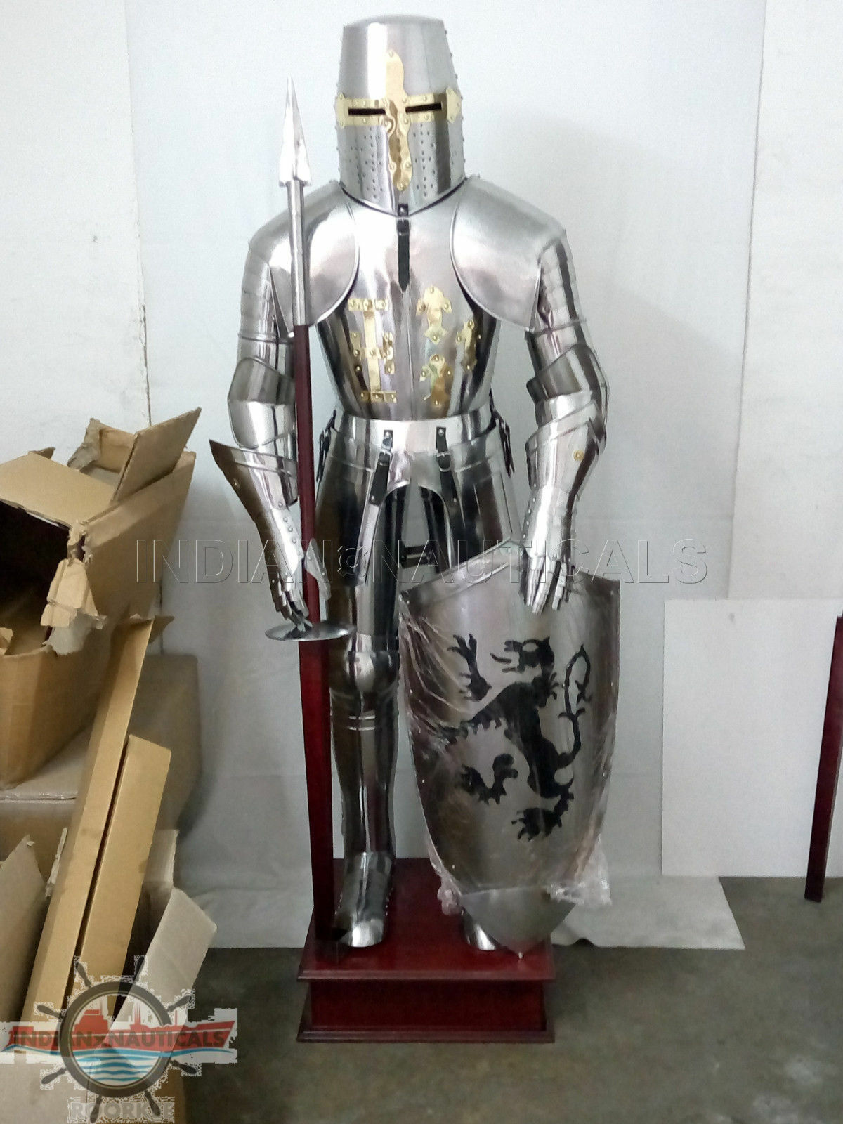 Medieval Knight Suit of Armor 15th Centurybest boys Christmas costumes gift item