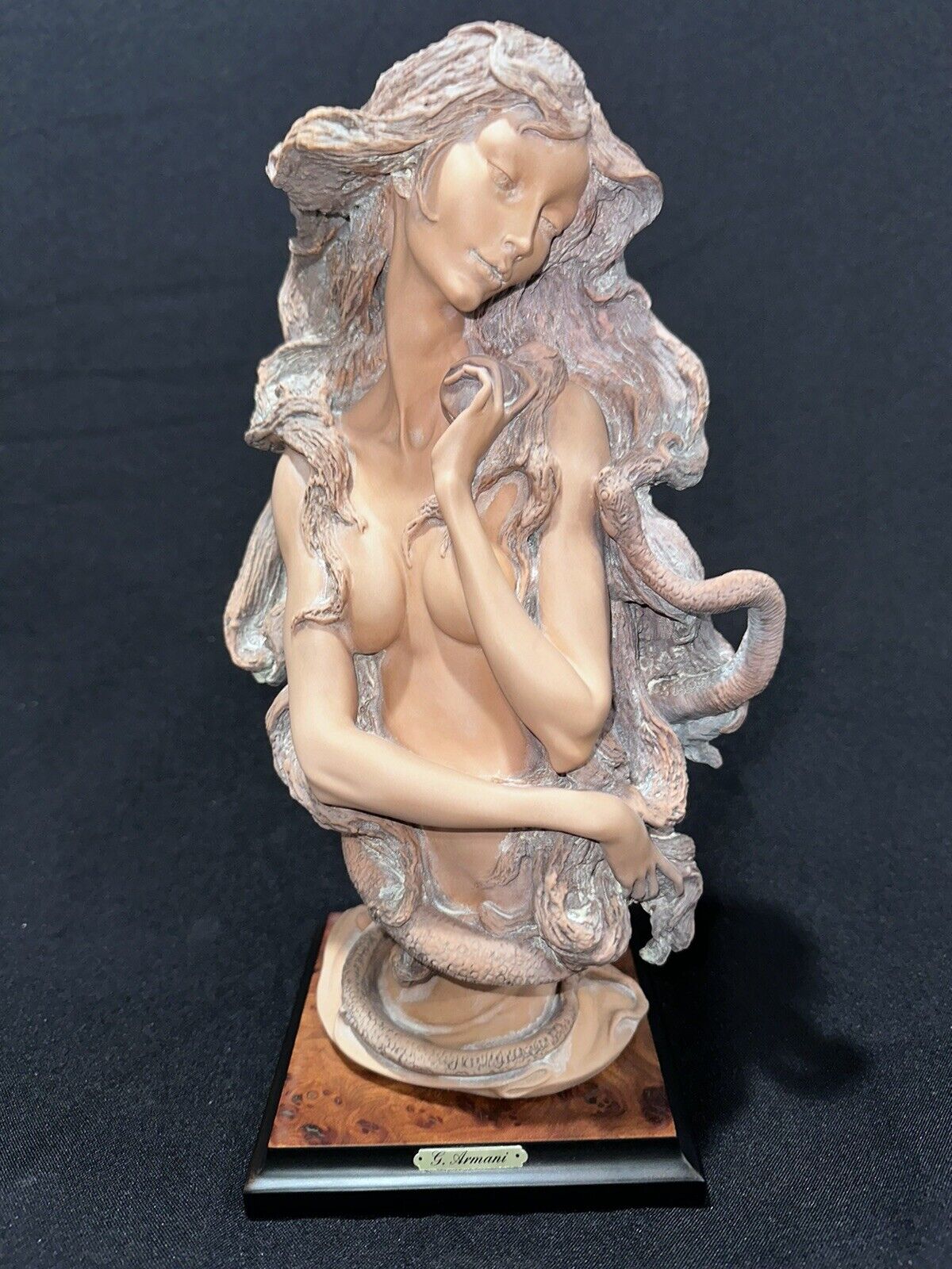 Vintage 1989 Giuseppe Armani Figurine, Eve's Bust, Limited #221/1000