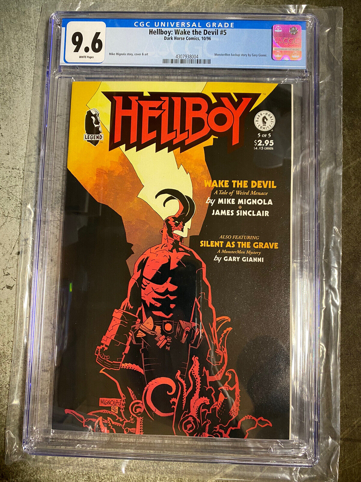 Hellboy: Wake The Devil #5 CGC 9.6