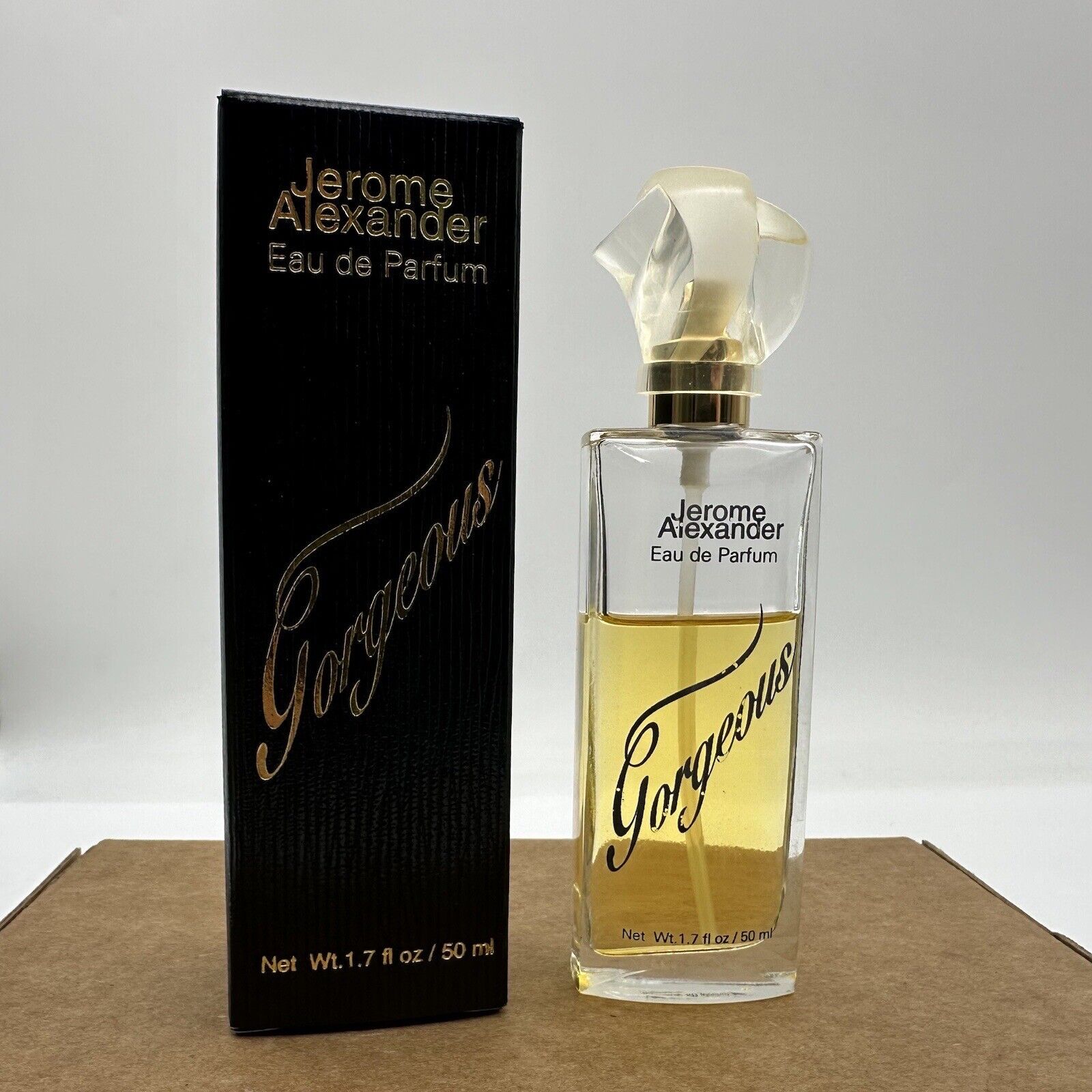 Vintage Jerome Alexander Gorgeous 1.7 oz Eau de Parfum Spray Approx 2/3 Full