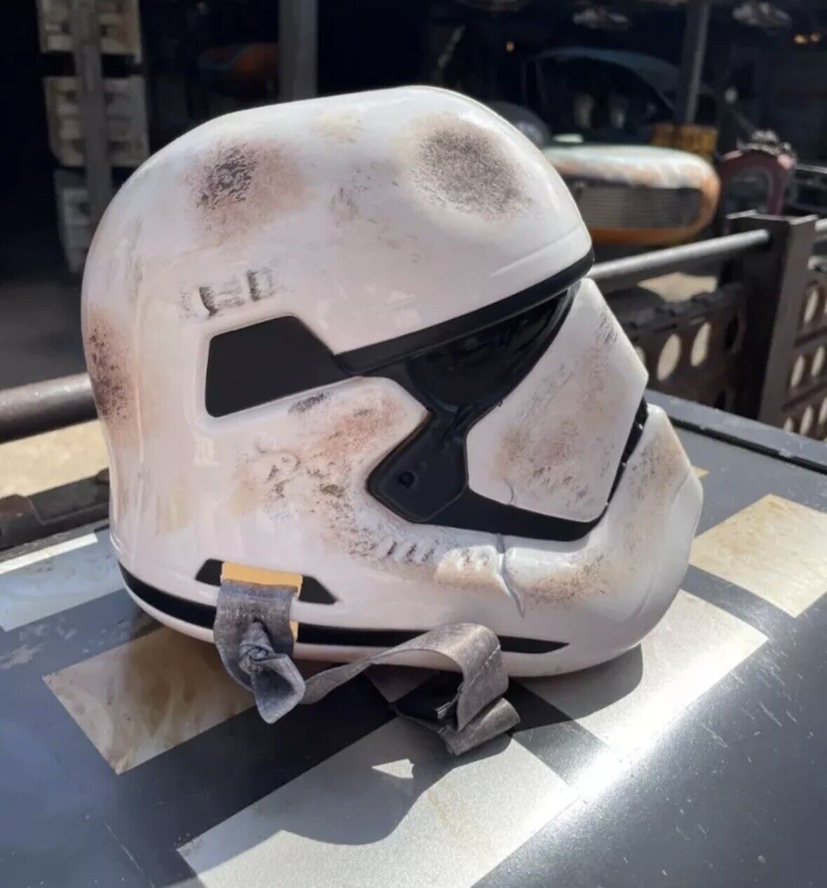 2024 Disney Parks Star Wars Salvaged Stormtrooper Helmet Popcorn Bucket “NEW”