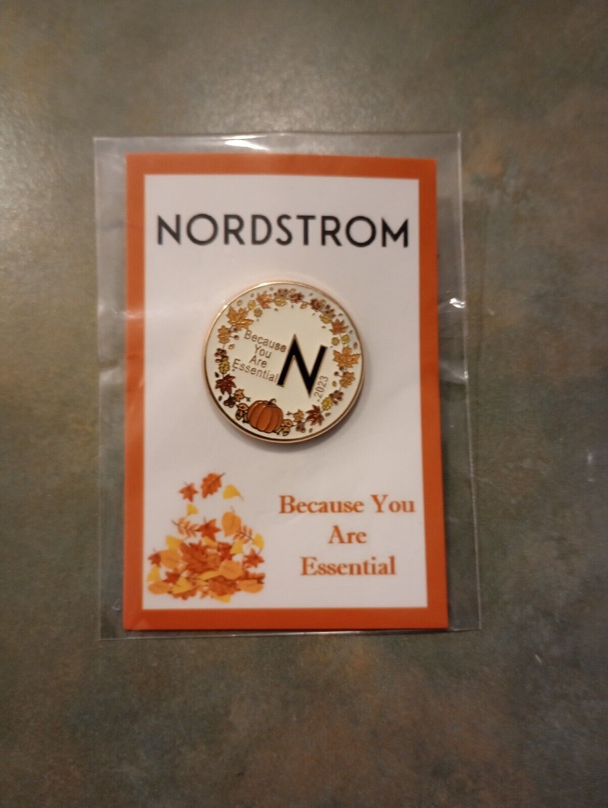 Nordstrom You Are Essential Lapel Pin 🆕