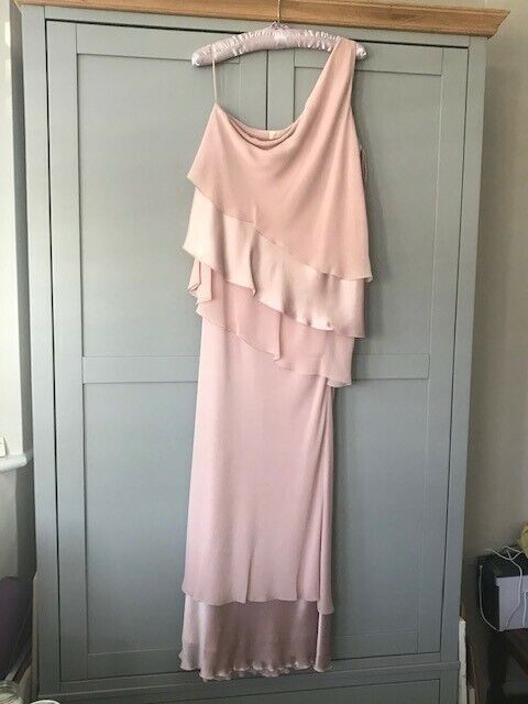 Valentino pink silk dress, size 12, perfect condition