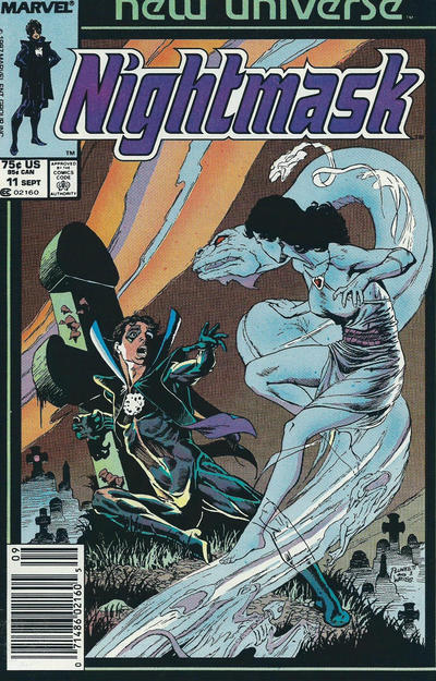 Nightmask #11 (Newsstand) FN; Marvel | New Universe Penultimate Issue - we combi
